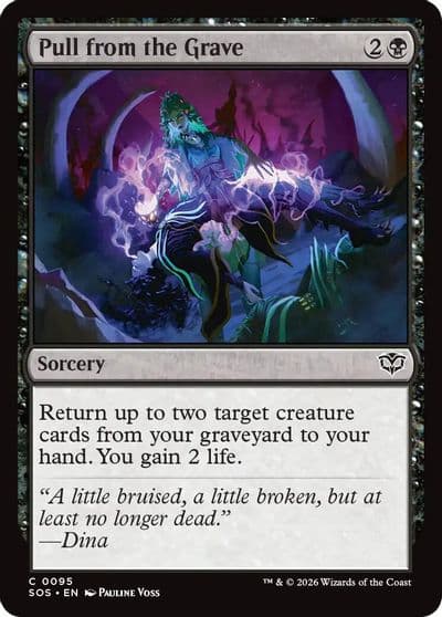 Pull from the Grave Secrets of Strixhaven Magic card