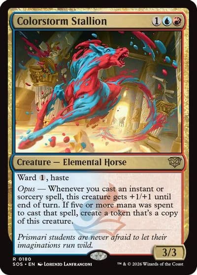 Colorstorm Stallion Secrets of Strixhaven Magic card