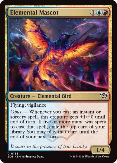Elemental Mascot Secrets of Strixhaven Magic card