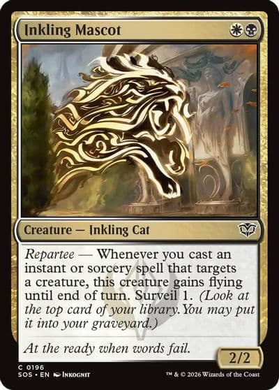 Inkling Mascot Secrets of Strixhaven Magic card