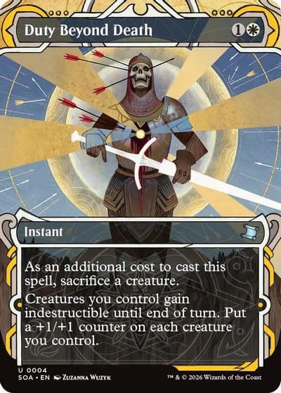 Duty Beyond Death Secrets of Strixhaven: Mystical Archive Magic card
