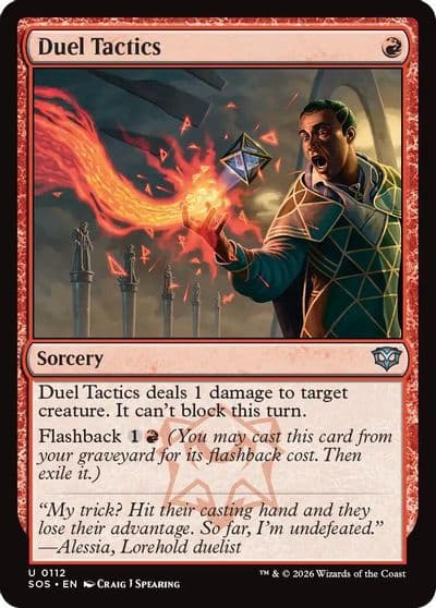 Duel Tactics Secrets of Strixhaven Magic card