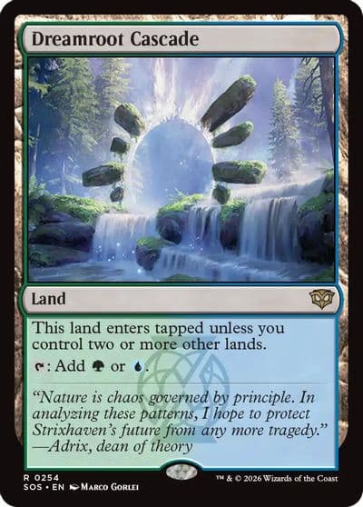 Dreamroot Cascade Secrets of Strixhaven Magic card