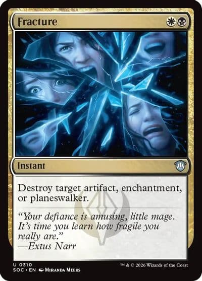 Fracture Commander: Secrets of Strixhaven Magic card