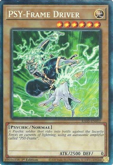 PSY Frame Driver Collectors Rare Rarity Collection 5 Yu-Gi-Oh! card