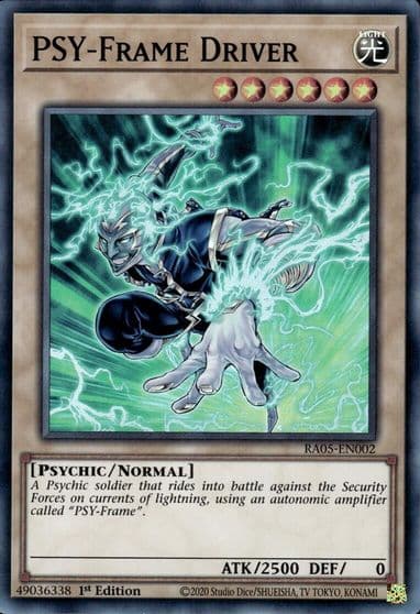 PSY Frame Driver Rarity Collection 5 Yu-Gi-Oh! card