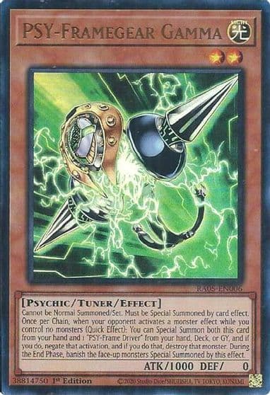 PSY Framegear Gamma Ultra Rare Rarity Collection 5 Yu-Gi-Oh! card