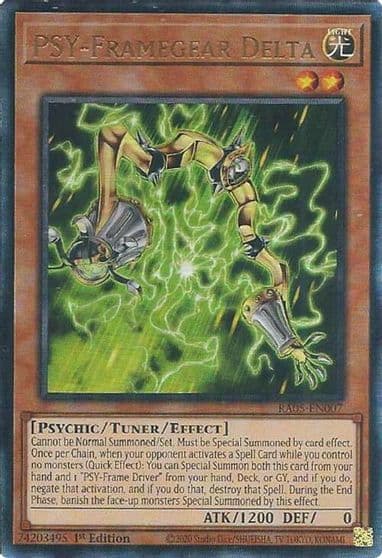 PSY Framegear Delta Ultimate Rare Rarity Collection 5 Yu-Gi-Oh! card