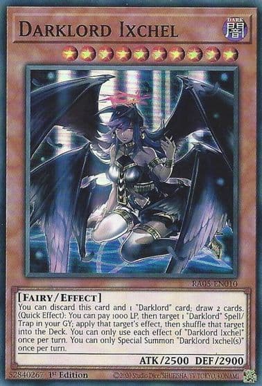 Darklord Ixchel Rarity Collection 5 Yu-Gi-Oh! card