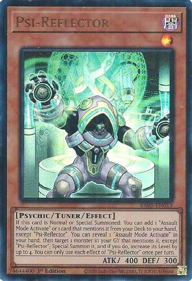 Psi Reflector Ultra Rare Rarity Collection 5 Yu-Gi-Oh! card