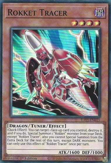 Rokket Tracer Rarity Collection 5 Yu-Gi-Oh! card