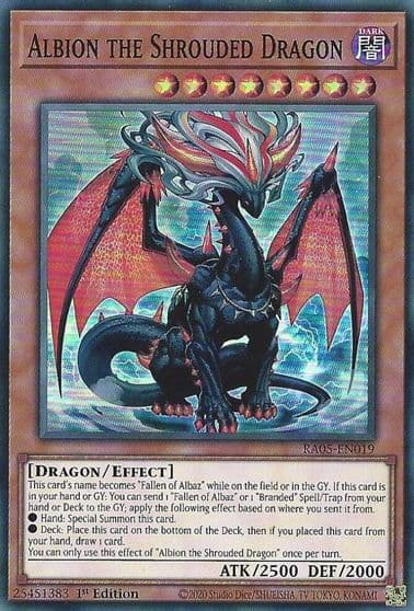 Albion the Shrouded Dragon Rarity Collection 5 Yu-Gi-Oh! card
