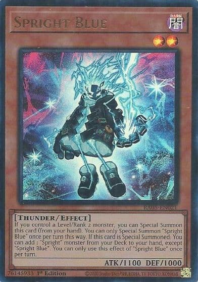 Spright Blue Ultra Rare Rarity Collection 5 Yu-Gi-Oh! card