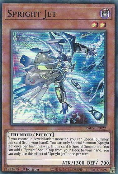 Spright Jet Rarity Collection 5 Yu-Gi-Oh! card