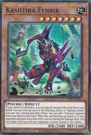 Kashtira Fenrir Rarity Collection 5 Yu-Gi-Oh! card