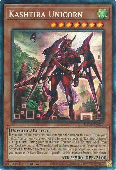 Kashtira Unicorn Collectors Rare Rarity Collection 5 Yu-Gi-Oh! card