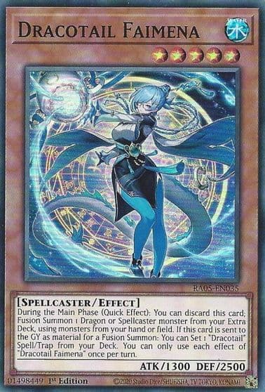 Dracotail Faimena Rarity Collection 5 Yu-Gi-Oh! card