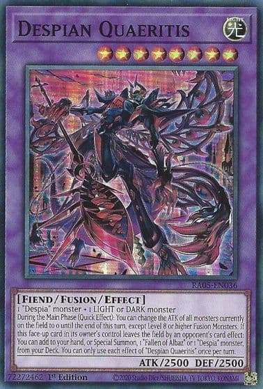Despian Quaeritis Rarity Collection 5 Yu-Gi-Oh! card
