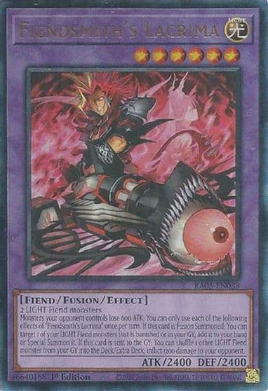 Fiendsmiths Lacrima Ultimate Rare Rarity Collection 5 Yu-Gi-Oh! card