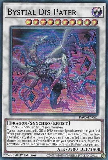 Bystial Dis Pater Rarity Collection 5 Yu-Gi-Oh! card