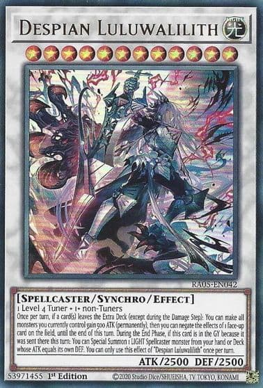 Despian Luluwalilith Rarity Collection 5 Yu-Gi-Oh! card