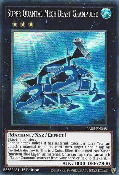 Super Quantal Mech Beast Grampulse Rarity Collection 5 Yu-Gi-Oh! card