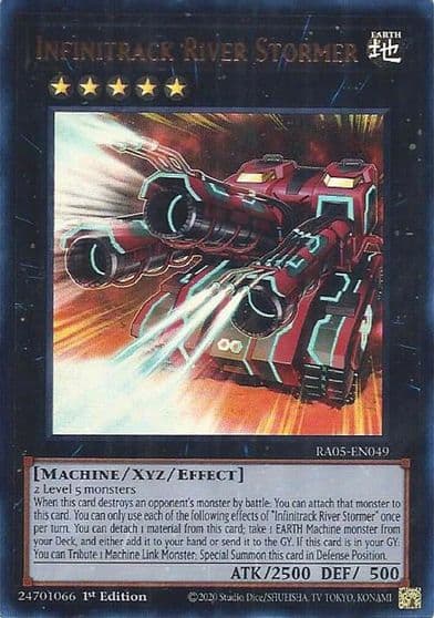Infinitrack River Stormer Ultra Rare Rarity Collection 5 Yu-Gi-Oh! card