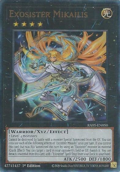 Exosister Mikailis Ultimate Rare Rarity Collection 5 Yu-Gi-Oh! card