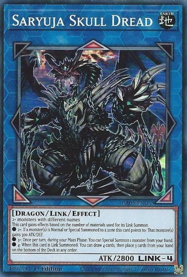 Saryuja Skull Dread Rarity Collection 5 Yu-Gi-Oh! card
