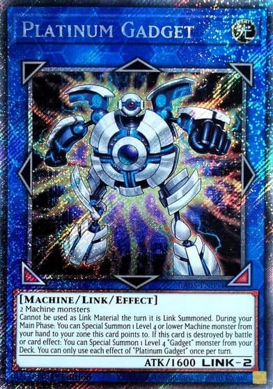 Platinum Gadget Platinum Secret Rare Rarity Collection 5 Yu-Gi-Oh! card