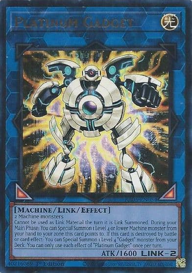 Platinum Gadget Ultra Rare Rarity Collection 5 Yu-Gi-Oh! card