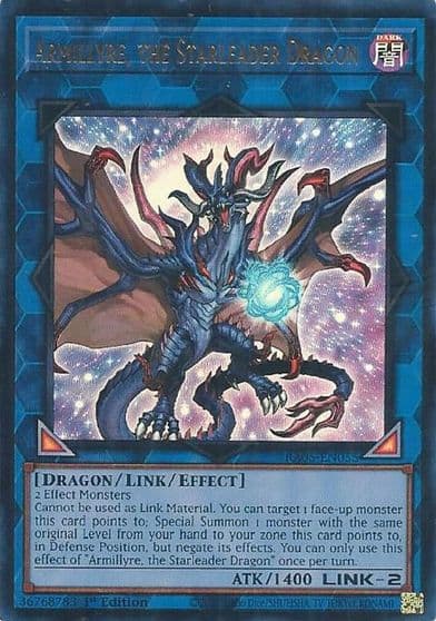 Armillyre the Starleader Dragon Ultra Rare Rarity Collection 5 Yu-Gi-Oh! card