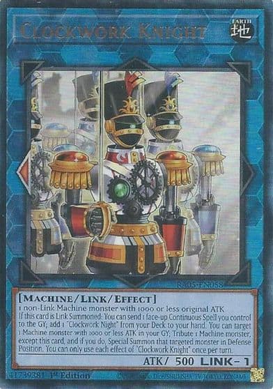 Clockwork Knight Ultimate Rare Rarity Collection 5 Yu-Gi-Oh! card