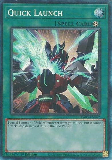 Quick Launch Collectors Rare Rarity Collection 5 Yu-Gi-Oh! card