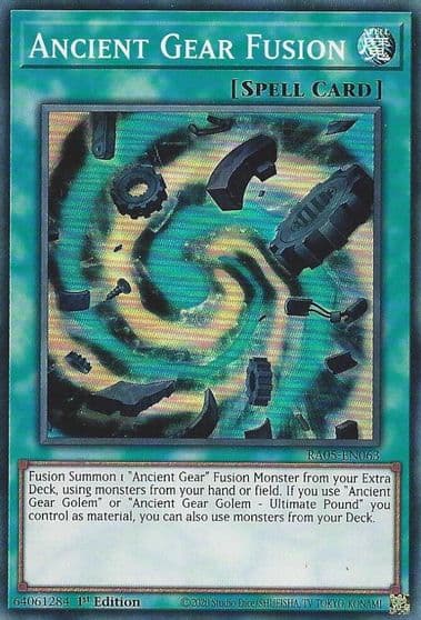 Ancient Gear Fusion Rarity Collection 5 Yu-Gi-Oh! card