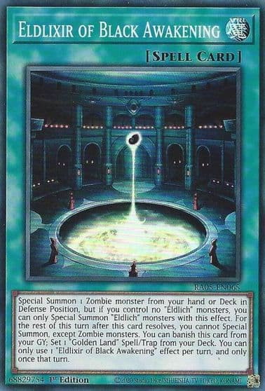 Eldlixir of Black Awakening Rarity Collection 5 Yu-Gi-Oh! card