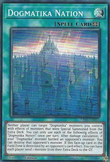 Dogmatika Nation Rarity Collection 5 Yu-Gi-Oh! card