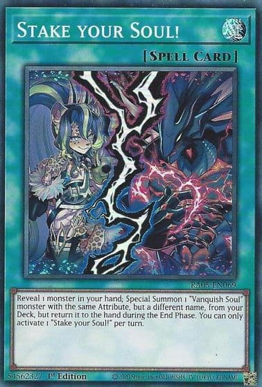 Stake your Soul Rarity Collection 5 Yu-Gi-Oh! card