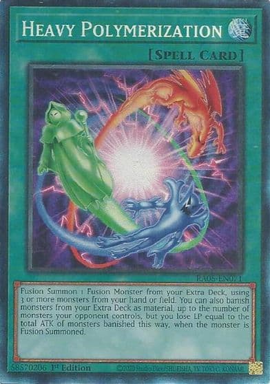 Heavy Polymerization Collectors Rare Rarity Collection 5 Yu-Gi-Oh! card