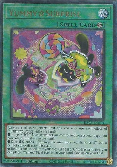 YummySurprise Ultimate Rare Rarity Collection 5 Yu-Gi-Oh! card