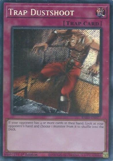 Trap Dustshoot Secret Rare Rarity Collection 5 Yu-Gi-Oh! card