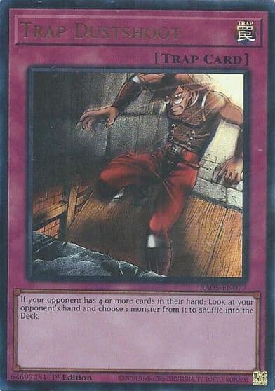Trap Dustshoot Ultra Rare Rarity Collection 5 Yu-Gi-Oh! card