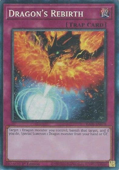 Dragons Rebirth Collectors Rare Rarity Collection 5 Yu-Gi-Oh! card