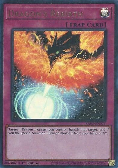 Dragons Rebirth Ultra Rare Rarity Collection 5 Yu-Gi-Oh! card