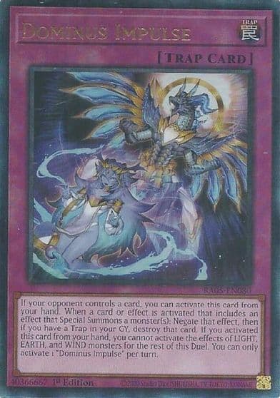 Dominus Impulse Ultimate Rare Rarity Collection 5 Yu-Gi-Oh! card