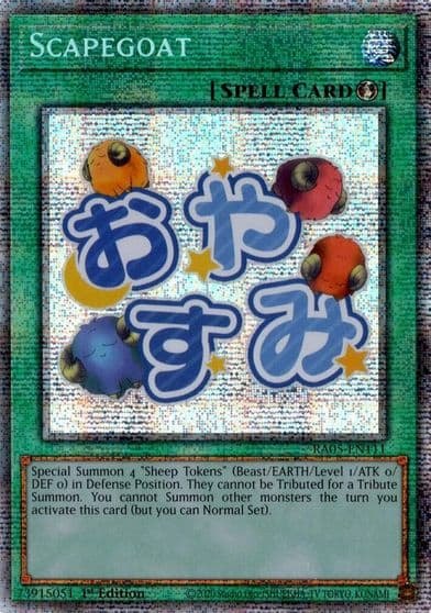 Scapegoat Starlight Rare Rarity Collection 5 Yu-Gi-Oh! card