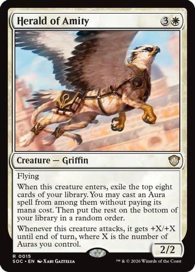 Herald of Amity Commander: Secrets of Strixhaven Magic card