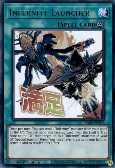 Infernity Launcher Rarity Collection 5 Yu-Gi-Oh! card