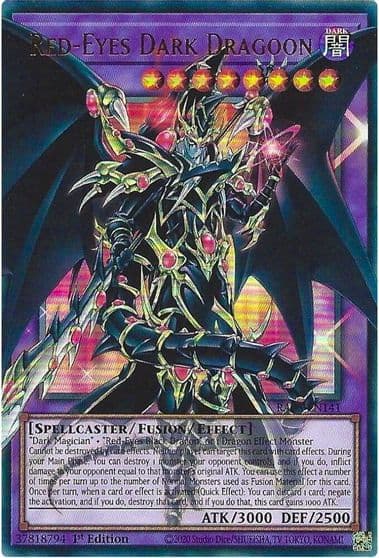 Red Eyes Dark Dragoon Rarity Collection 5 Yu-Gi-Oh! card