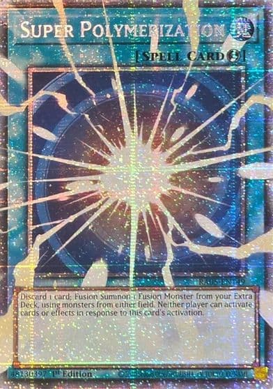 Super Polymerization Starlight Rare Rarity Collection 5 Yu-Gi-Oh! card